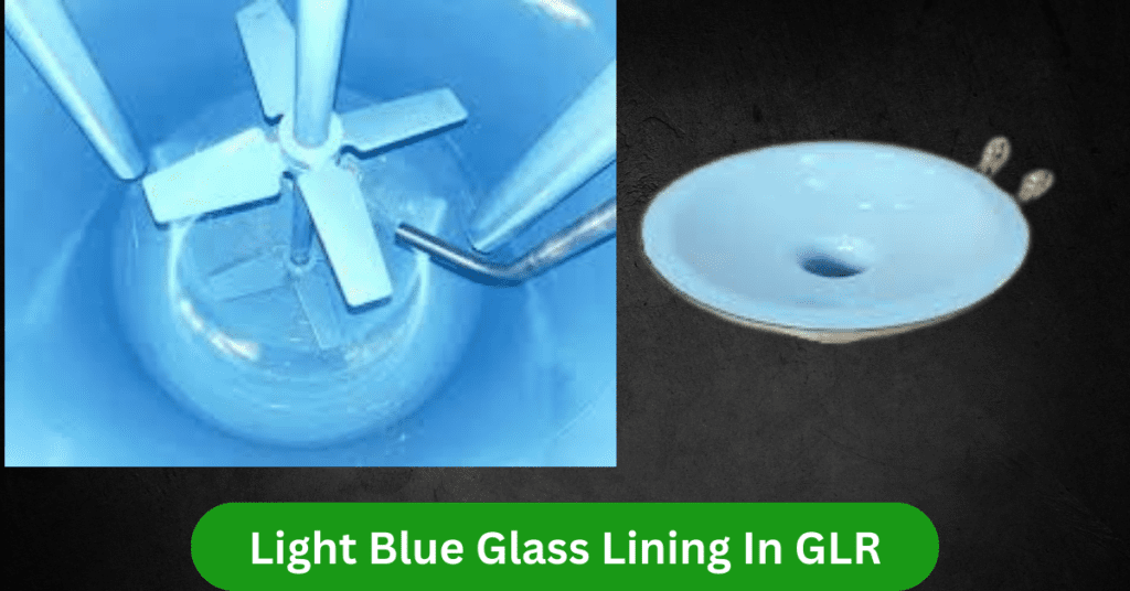 Glass Lined Reactor "light blue lining is better visual optical monitoring in dyes and pharma industry"
