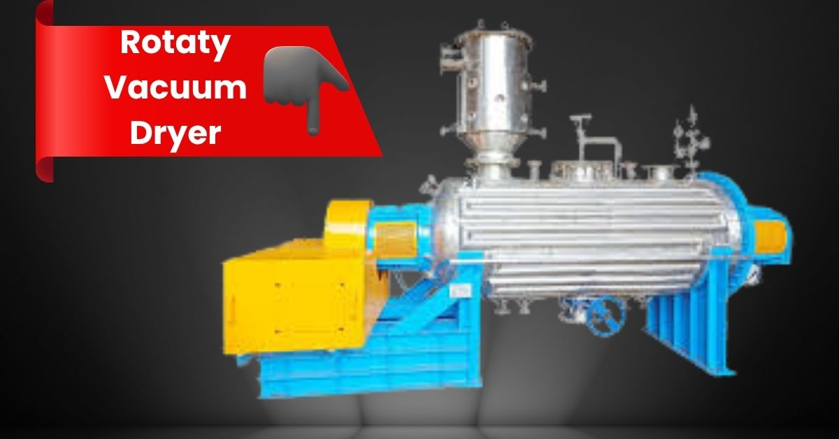 Rotary Vacuum Dryer Working Principle Explained