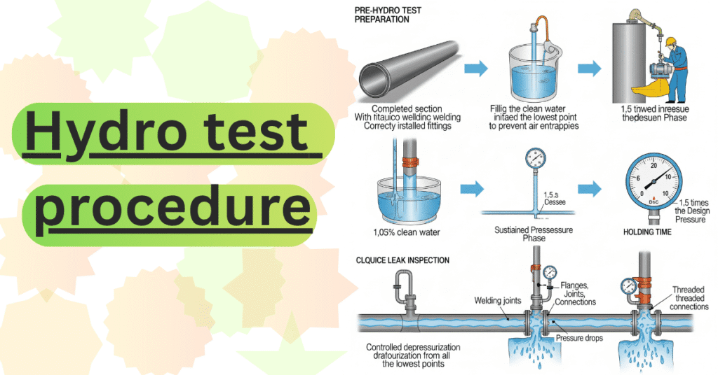 Hydro Test hydro test procedure